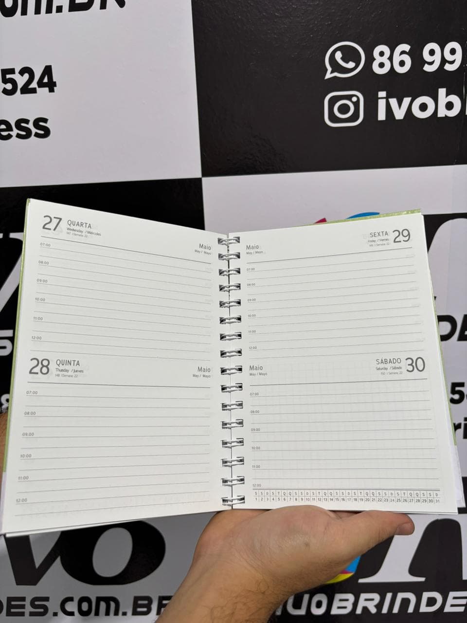 Agendas 120 Folhas