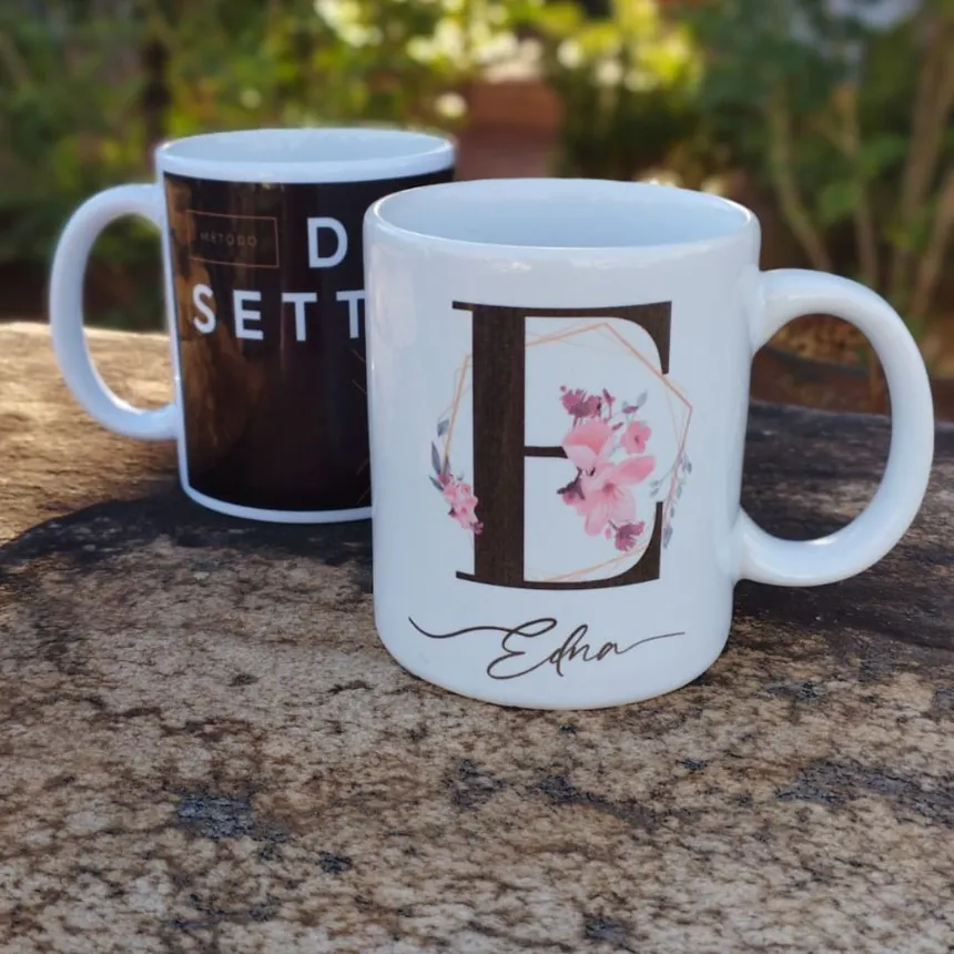 Canecas de Porcelana Personalizada.