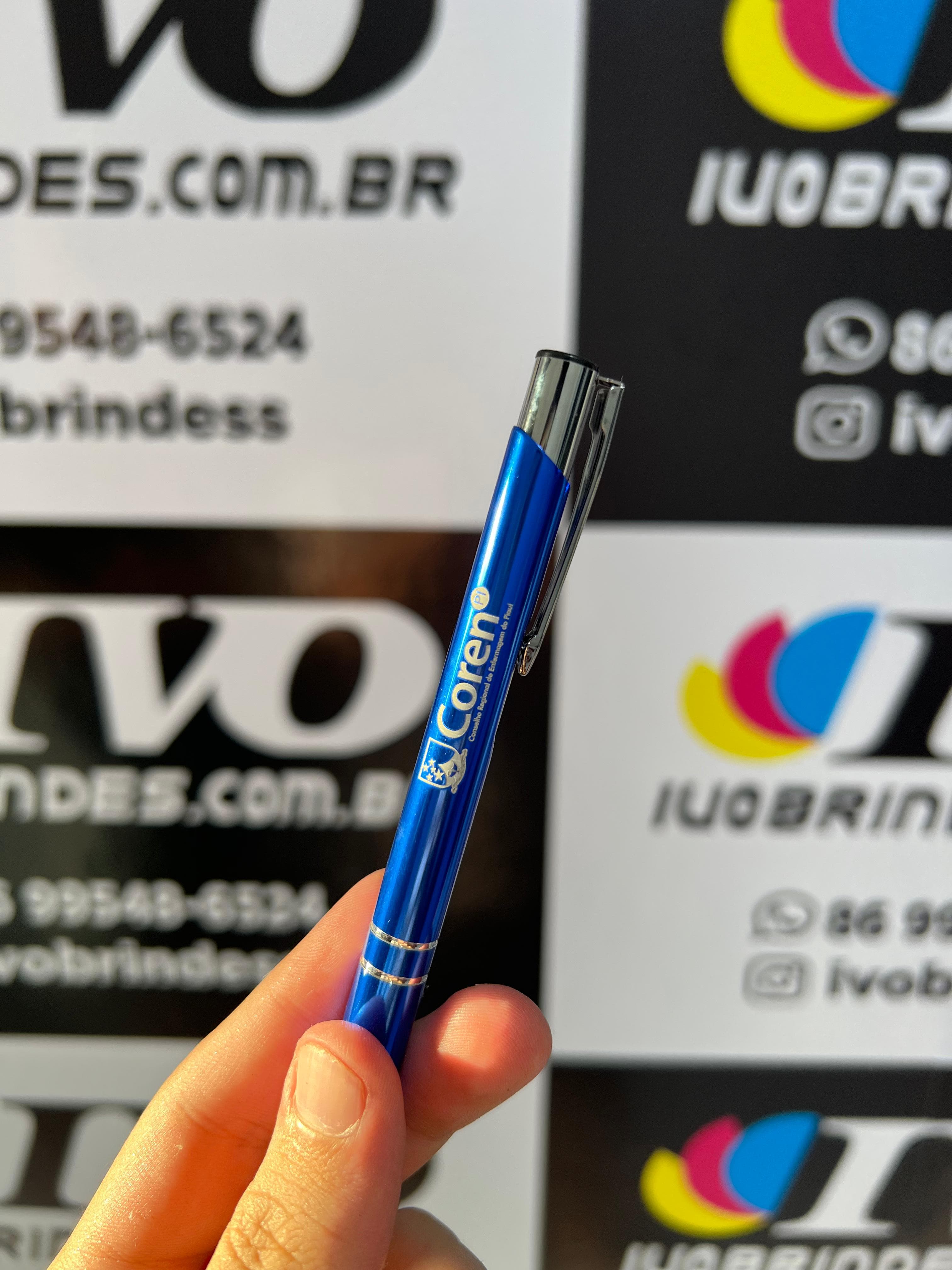 Caneta de metal Personalizada.