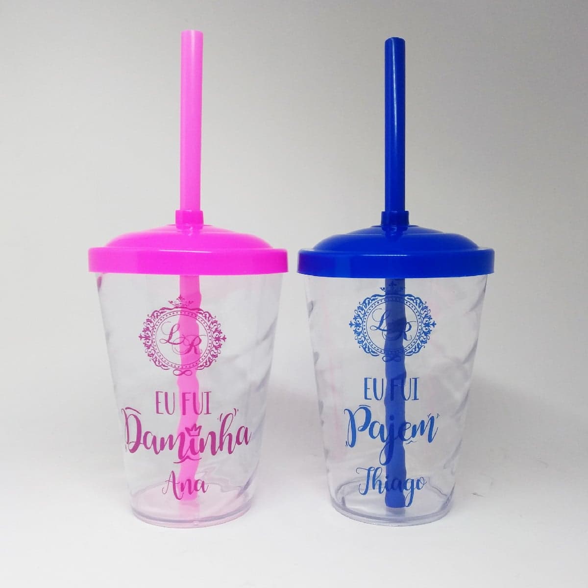 Copos Twister com Tampa